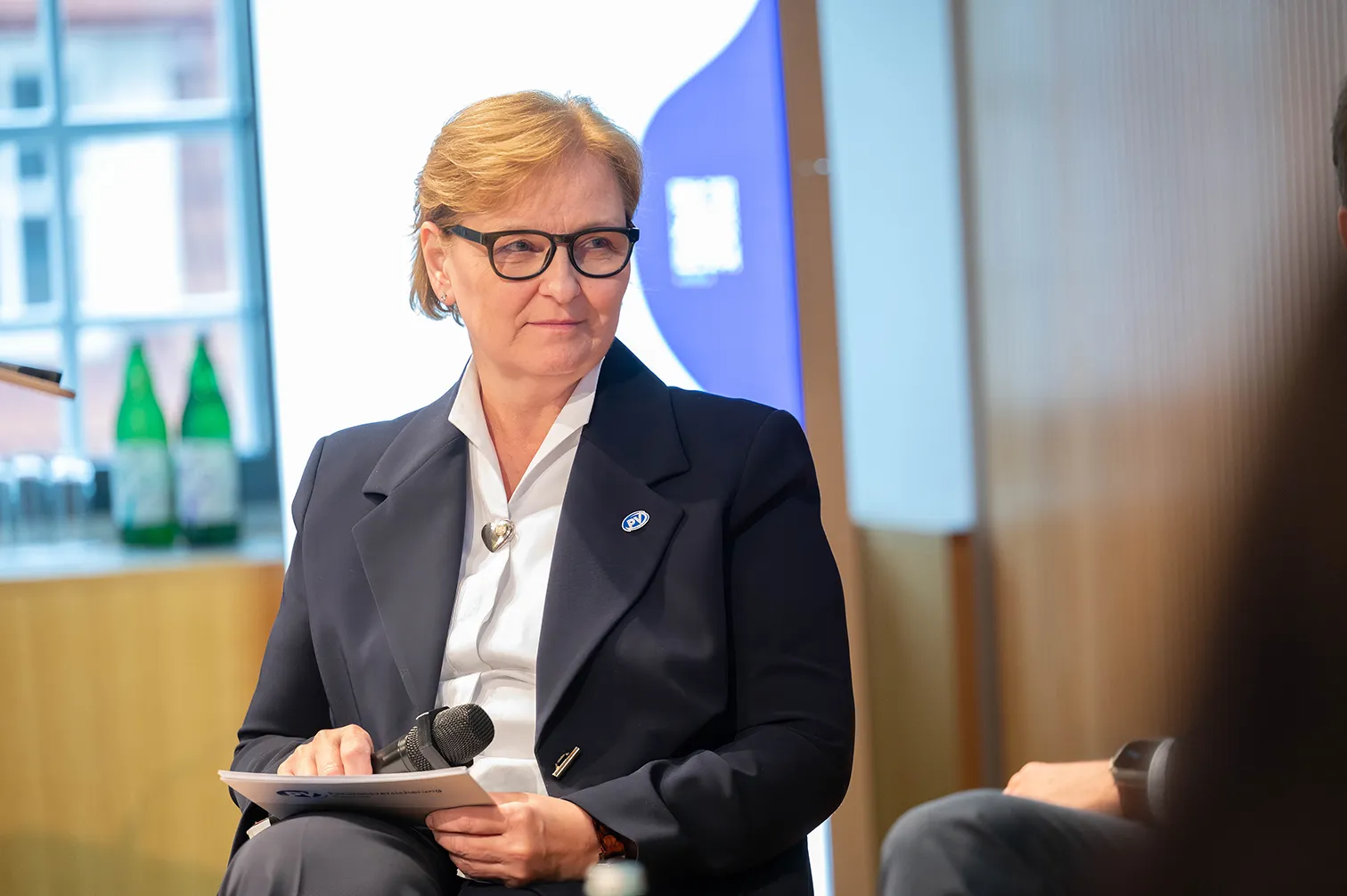 Podiumsdiskussion: Dr.in Monika Mustak-Blagusz, MBA, Chefärztin Pensionsversicherung Österreich