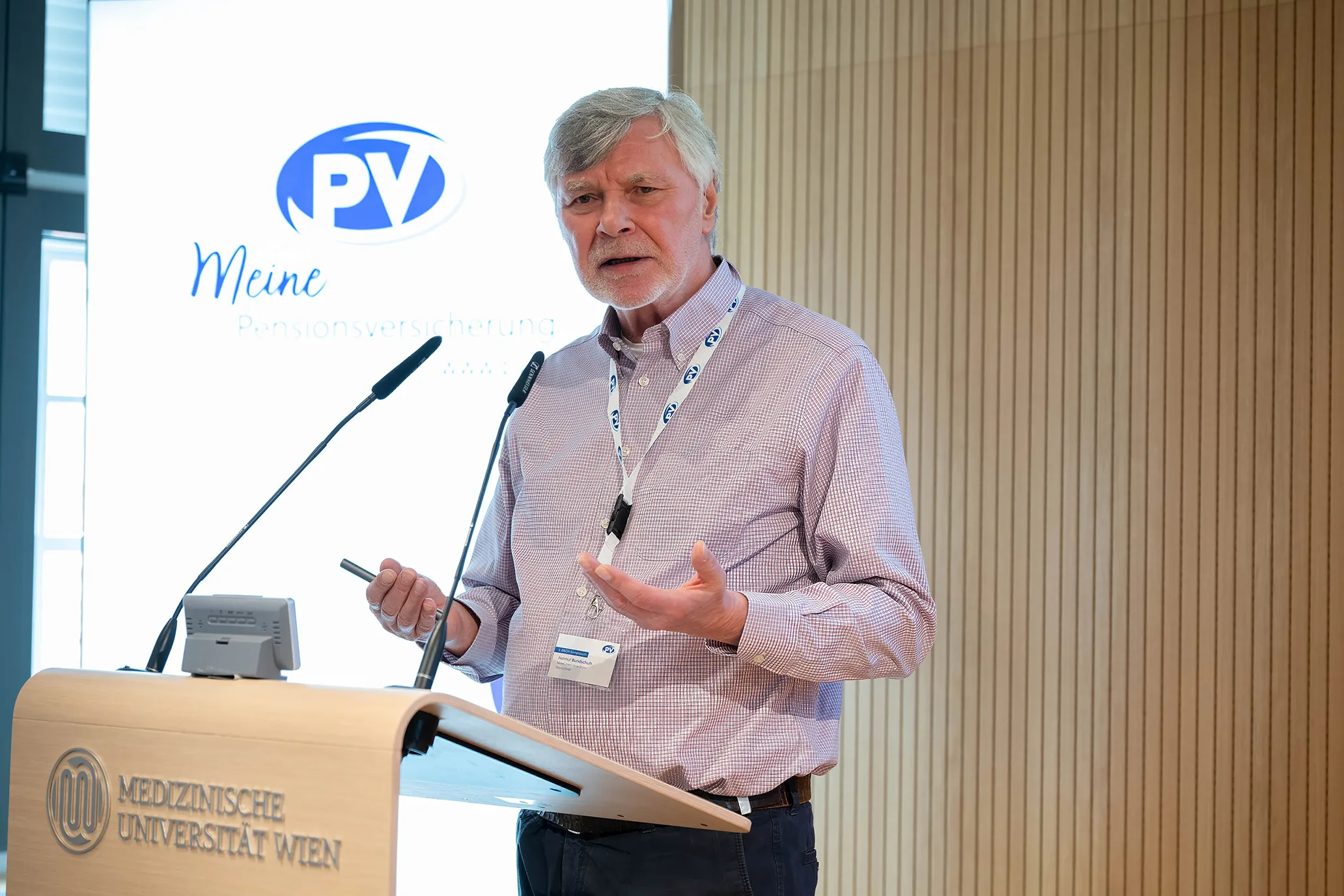 Vortrag Helmut Bundschuh, Vereinsgründer und 1. Vorsitzender des Vereins „Herz ohne Stress“, München