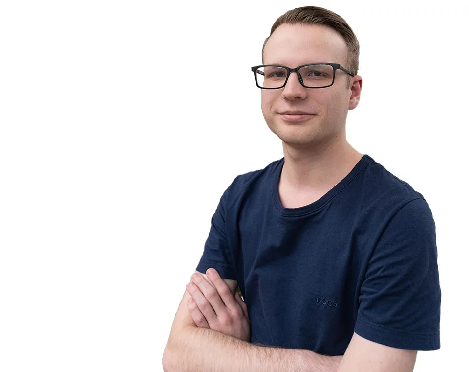 Portraitfoto Maximilian, Lehrling in der Pensionsversicherung