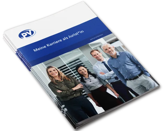 Titelbild der Brosch&uuml;re "Meine Karriere als Jurist*in"