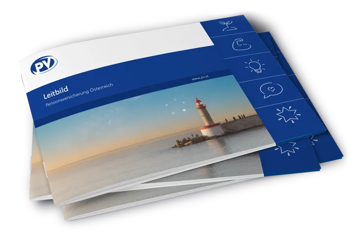 Titelbild der Broschüre zum Leitbild