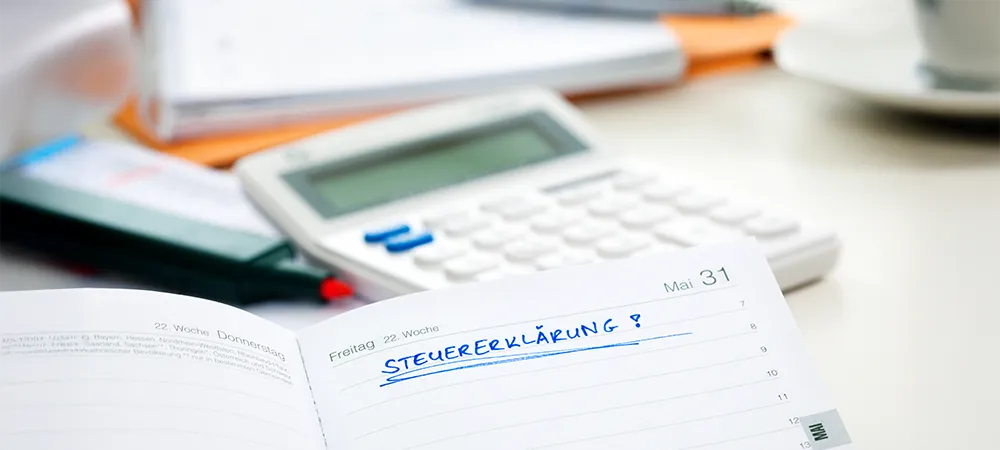 Steuererklärung, Arbeitnehmer*innenveranlasung, Formular, Finanzamt