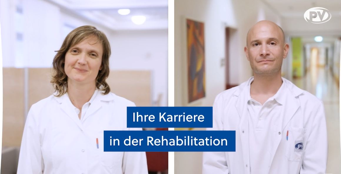 Erfahrene &Auml;rztin und erfahrener Arzt im Reha-Zentrum